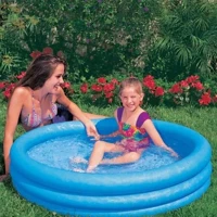 Imagem da promoção Piscina infantil Inflável Intex 500 Litros Azul Redonda 1,47cm envio imediato