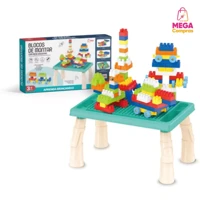 Imagem da promoção Mesa blocos de montar infantil educativa mega compras C927