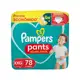 Fralda Calça Pampers Pants Ajuste Total - Tam. XXG 60 Unidades em oferta