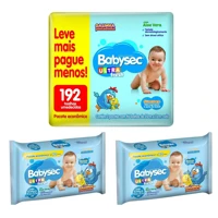 Imagem da promoção Toalha Umedecida Babysec Ultrafresh 192 Unidades (2 pacotes com 96 unidades cada)