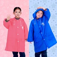 Imagem da promoção Capa de chuva infantil menino menina com capuz e bolsos PVC CIN197A