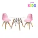 Kit Mesa Branca Infantil 60CM + 2 Cadeiras em oferta