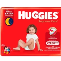 Imagem da promoção Fralda Huggies Supreme Care Disney Baby XG 58 unidades