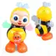 Brinquedo de Patinho ou Abelha Que Dança e Balançar Com Som Luz Infantil em oferta