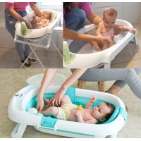 Imagem da promoção Banheira Smile Com Suporte Aqua Green - Safety 1st