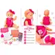 Bebe reborn Boneca estilo reborn Meu Bebezinho 1049 ED1 Brinquedos mamadeira magica fralda chupeta n em oferta
