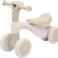 Imagem da promoção Bicicleta Andador Equilíbrio Sem Pedal 4 Roda Zippy Toys (Bege)