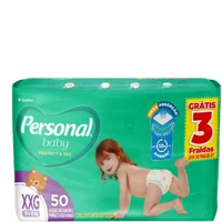 Imagem da promoção Fralda Personal Baby Protect & Sec XXG 50 Unidades
