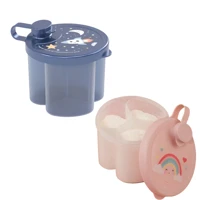 Imagem da promoção Pote Dosador Porta Leite em Pó com 3 Divisórias - Plasútil