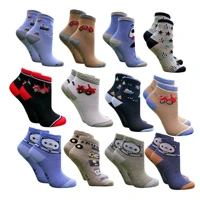 Imagem da promoção Kit 12 Pares De Meias Menino (Tam. 6M ao 10A)