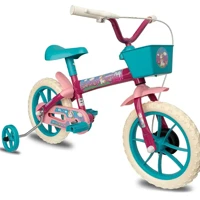 Imagem da promoção Bicicleta Infantil Verden Paty Aro 12 com cesta e rodinhas Cor Azul/Rosa
