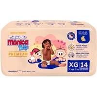 Imagem da promoção Fralda Turma da Mônica Baby Premium Jumbo Tam. XG 12 a 15kg 14 Unidades