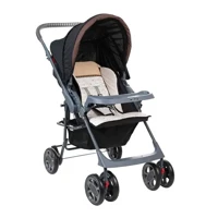 Imagem da promoção Carrinho de bebê Topázio para passeio reclinável com 5 posições, cabo reversível - Hércules - Hercul