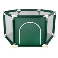 Imagem da promoção Cercadinho Infantil Hexagonal Desmontável Para Bebês Chiqueirinho Cor Verde Eloria