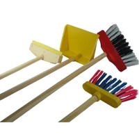 Imagem da promoção Kit Infantil Com Mini Vassoura Rodo e Pa Brinquedo de Criança Educativo Registro Inmetro