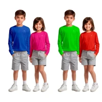 Imagem da promoção Camisa Térmica Proteção Solar Uv (Tam 2 ao 12)