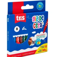 Imagem da promoção Giz De Cera Fino 12 Cores Tris