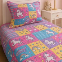 Kit Colcha Cobre Leito Solteiro Bouti 1,60x2,40m Dupla Face em oferta