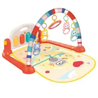 Imagem da oferta Guta Guti Tapete de Atividades Infantil Tecladinho Musical Vermelho