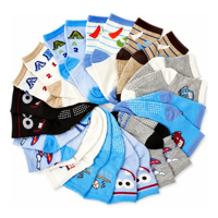 Imagem da oferta Kit 12 Pares Meias Antiderrapante (Tam.0 a 24 Sortidos)