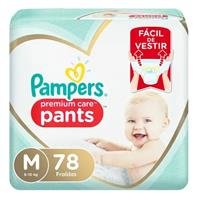 Imagem da promoção  Fralda Pampers Premium Care Pants M 78 Unidades [Comprando 4 pacotes]
