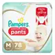 Fralda Pampers Pants Premium Care M 78 unidades em oferta