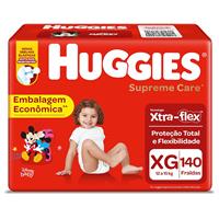 Imagem da promoção Fralda Huggies Supreme Care XG 140 unidades