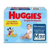 Imagem da promoção Fralda Huggies Tripla Proteção M 92 unidades