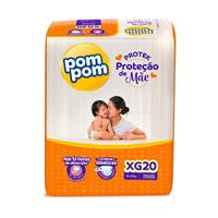 Imagem da promoção Fralda Pom Pom Protek Proteção de Mãe XG 20 Unidades