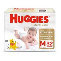 Imagem da promoção Fralda Huggies Natural Care M 32 unidades