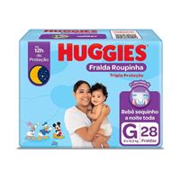 Imagem da promoção Fralda Huggies Tripla Proteção Roupinha G 28 unidades