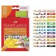 Lápis de Cor Faber-Castell EcoLápis Triangular Jumbo 13 Cores + Apontador com Depósito em oferta