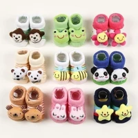 Imagem da promoção Kit 5 Pares de Meias Infantil Bebê Pantufa 3D Bichinho Meia Recém Nascido/Menina/Menino RN