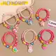 Kit 6 Colares 6 Pulseiras Infantil Flor Borboleta e Laço de Miçangas Pérola Bijuterias em oferta