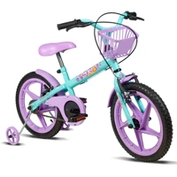 Imagem da promoção Bicicleta Infantil Verden Fofys - Aro 16 com cestinha e rodinhas