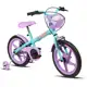 Bicicleta Infantil Verden Fofys - Aro 16 com cestinha e rodinhas em oferta
