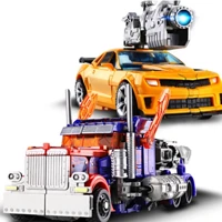 Imagem da promoção Transformers 5 Modelo Robô/Guerreiro/Wasp Brinquedo Carro Optimus Prime/Bumblebee