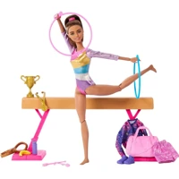 Barbie Profissões Boneca Ginasta em oferta