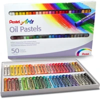 Imagem da promoção Pentel Giz Pastel Oleoso 50 Cores PHN-50