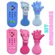 Kit Mordedor Bebê Super Macio Anti Stress Gengiva Controle + Mãozinha + Pezinho Azul e Rosa em oferta