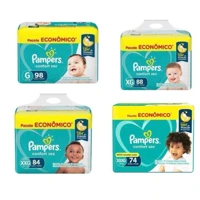 Imagem da promoção Fralda Pampers Confort Sec ( G, XG, XXG e XXXG ) [Comprando 3 pacotes]