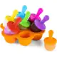 Forma para 7 Picolés de Silicone Mozcada em oferta