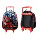 Mochila Rodinha Escolar Infantil Liga Da Justiça Xeryus Cor Preto em oferta