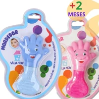 Imagem da promoção Mordedor bebe maozinha mão silicone macio vila toy menino menina