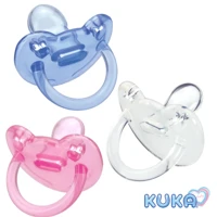 Imagem da promoção Chupeta Kuka 100% Silicone Ortodôntica para bebê 0-6 meses com Alça