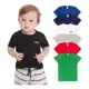 Kit 5 Camiseta Manga Curta Bebe Menino Infantil 100% Algodão em oferta