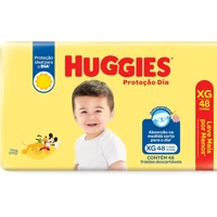 Imagem da promoção Fralda Huggies Proteção Dia XG 48 unidades