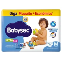 Imagem da promoção Fralda Babysec Ultra Sec M 92 unidades