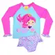 Conjunto Biquini Bebe Camiseta + Calcinha Proteção Uv em oferta