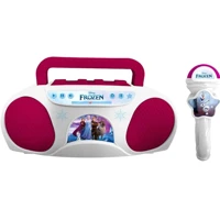 Imagem da promoção Candide Boombox Karaokê Frozen Disney com Microfone